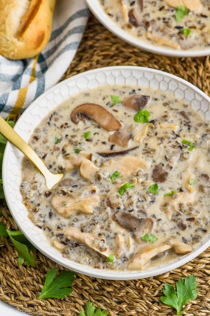 Creamy Chicken and Wild Rice Soup